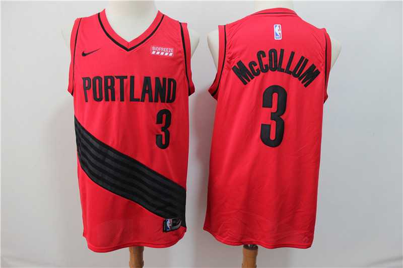 Blazers 3 C.J. McCollum Red City Edition Nike Swingman Jersey (1),We sell and wholesale Blazers 3 C.J. McCollum Red City Edition Nike Swingman Jersey (1) on line form chian!